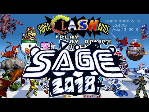 Super Clash Bros (SAGE 2018) (fan game)
