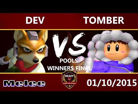 B.E.A.S.T 5 - Dev (Fox) Vs. Tomber (IC) - Melee Pools Winners Final