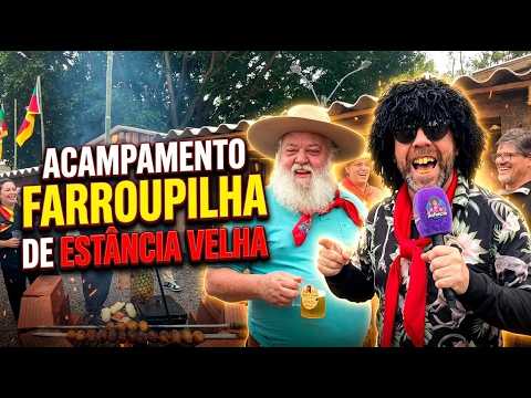 1º ACAMPAMENTO FARROUPILHA DE ESTÂNCIA VELHA: Churrasco, Piquetes e Muita Tradição!