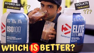 Dymatize ISO 100 vs Dymatize Elite | Is Hydrolyzed Whey Protein Better ? | Thuglife Mallu Fitness