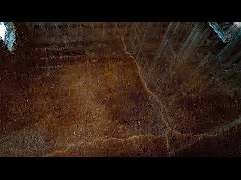 Hairline cracks on concrete... Do you like them?  - Texas Barndominiums Episode 33
