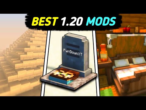 Top 5 Mods For Mcpe (1.20+) || Best Mods For Minecraft Pocket Edition 😄