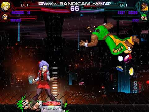 MUGEN Request: Android 18 & Rayman Vs Eddy Gordo & Jesse
