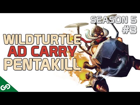 TSM Wildturtle Corki Pentakill - NA LOL Highlight