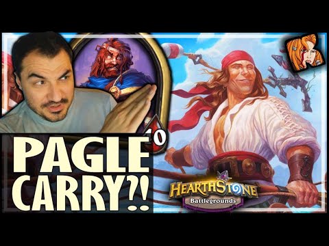PAGLE IS MY GOOD LUCK CHARM! - Hearthstone Battlegrounds