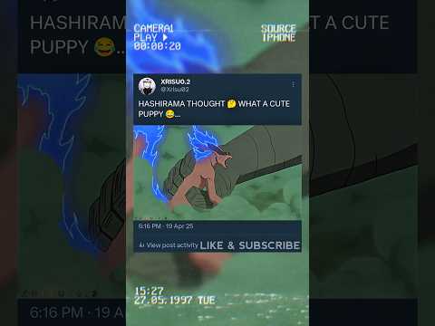 Kurama became puppy 😂..