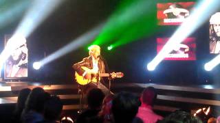 Ben Kramer tijdens DWDD recordings