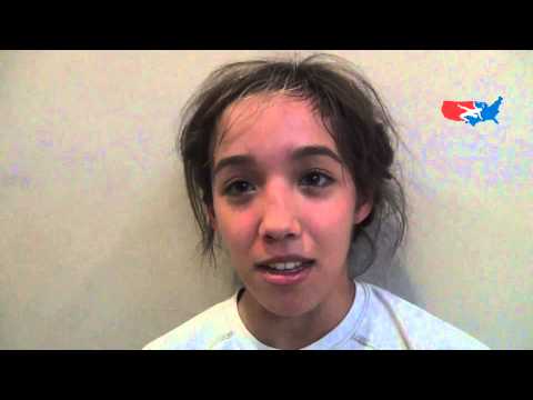 Marina Doi (USA), Cadet World bronze medalist at 38 kg