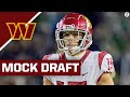 2022 NFL Mock Draft: Commanders Draft TOP Receiver to Welcome Carson Wentz | CBS Sports HQ