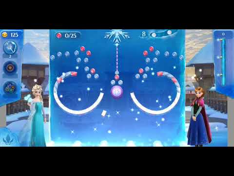 frozen free fall : icy shot - level 8 in 42 seconds