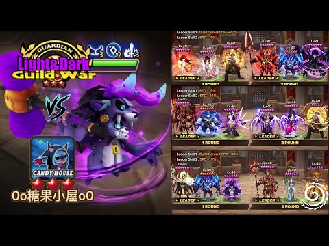 We FIGHT their BEST L&D Defenses in this Top Tier G3 Guild War vs Candy House! - Summoners War