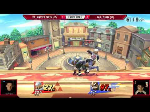 VS Weekly 7/12/18 - Losers Semis - VS | Master Raven (Sheik) vs ECG | Zurak (Fox) - Smash 4