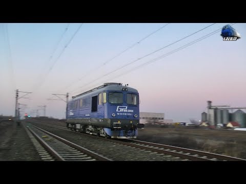 LDE2100 60-1576-7 GP Rail Cargo pe Seară/on Evening in Șofronea Spre/To Curtici - 16 February 2019
