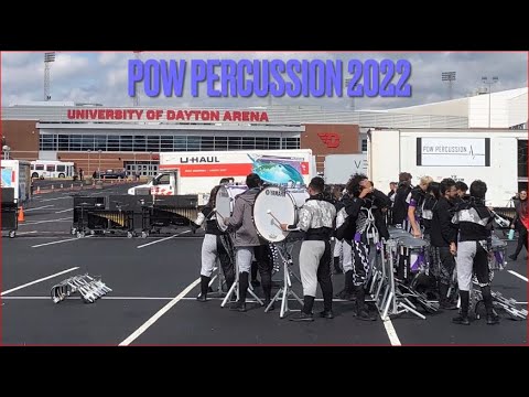 POW Percussion WGI Finals April 23, 2022 Battery Warm-Ups (Full Experience)