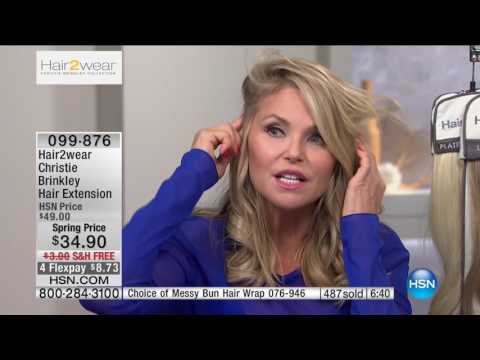 HSN | Christie Brinkley Hair Extensions & Skincare / Beauty Innovations 03.28.2017 - 02 PM