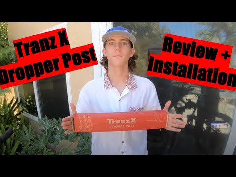 TranzX Dropper Post Review + Installation - Dust or Bust MTB 2023