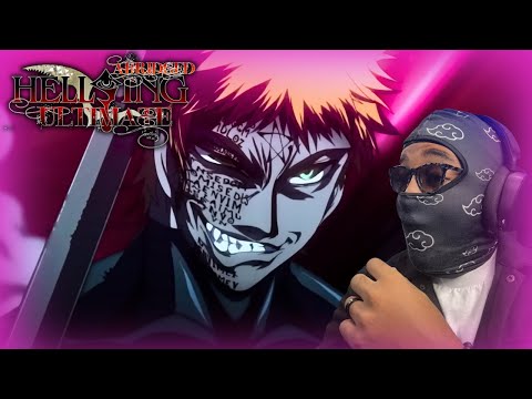 ICHIGO NEED A SNICKERS LOL | Hellsing Ultimate Abridged Episode 7 Reaction