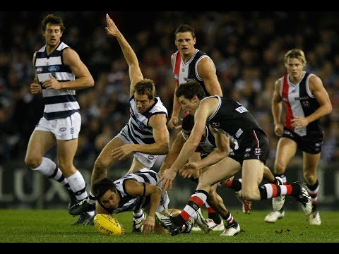Gardiner stands tall | Saints v Cats, 2009 | AAMI Classic Last Two Mins | AFL