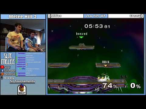 Melee Hill 2 Low Tiers: Miffee (GnW) Vs. Greasy (Roy) - WF