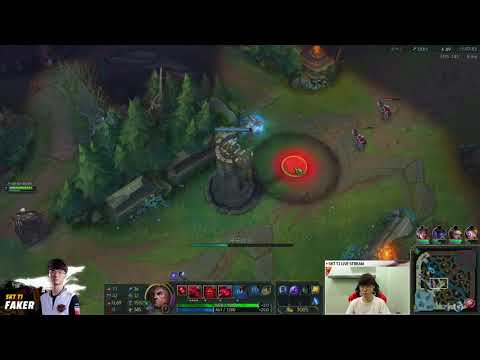 Faker Gameplay // Swain vs Galio mid // (Korean Rank) // Patch 8.8