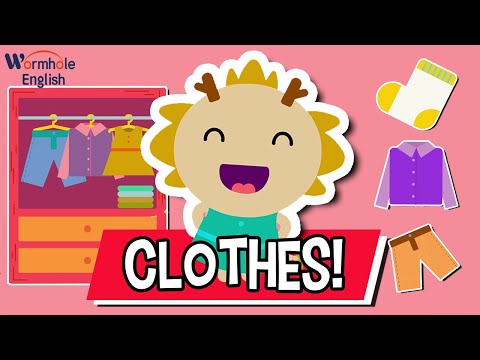 What Are You Wearing? ♫ | Clothes Song | Wormhole Learning - Songs For Kids