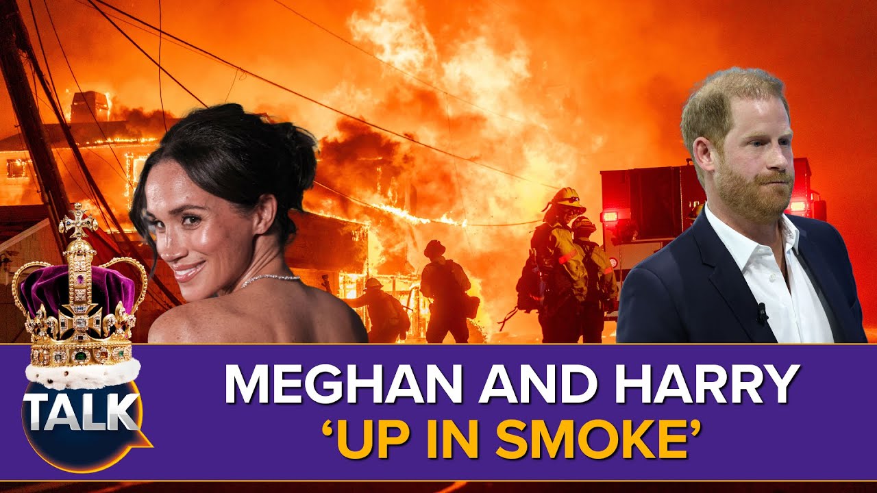 Meghan Markle's Career 'Up In Smoke' As Los Angeles Burns | Prince Harry Desperate And Miserable