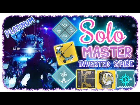 Solo 1340 Ordeal Master Nightfall Titan - Inverted Spire - Destiny 2 - With Leviathan's Breath