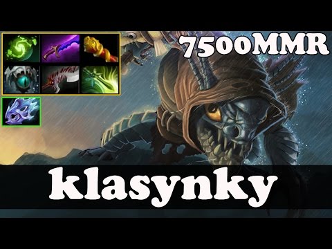 Dota 2 - klasynky 7500 MMR Plays Slark vol 2 - Pub Match Gameplay
