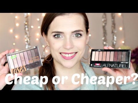 Cheap or Cheaper? Rose Gold Drugstore Eyeshadow Palettes | Covergirl vs. Wet n Wild Video