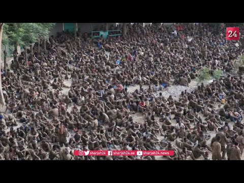 Ethiopian soldiers captured by Tigray Defence Force arrive in Mekele