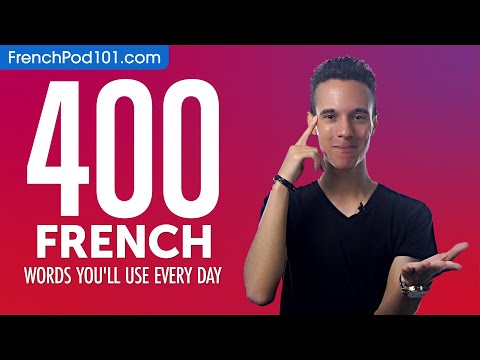 400 French Words You'll Use Every Day - Basic Vocabulary #80