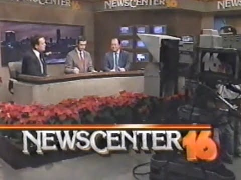 WNDU NewsCenter 16 11pm newscast repeat, 12/9/1987 (12/10/1987 rerun)