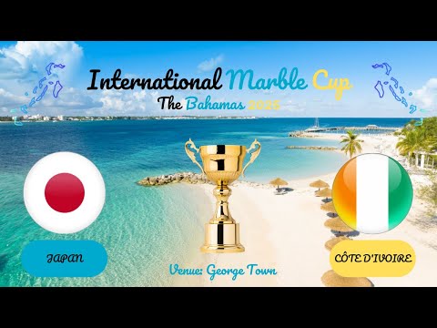 Japan 🇯🇵 vs Côte d’Ivoire 🇨🇮 - 2025 International Marble Cup - Match Highlights