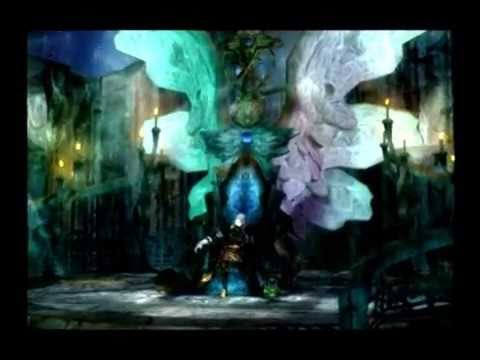 Castlevania Curse Of Darkness enfrentando Golden Bones em Baljhet Mountains