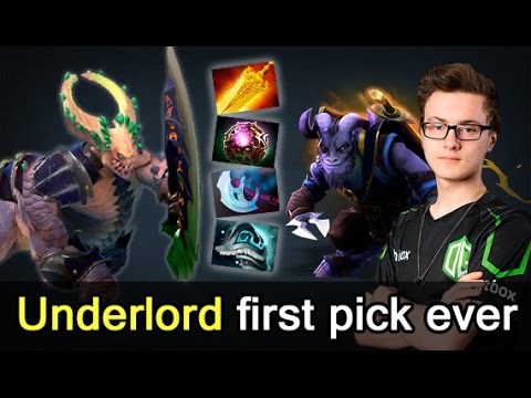 Underlord first time on proscene + Miracle carry Riki