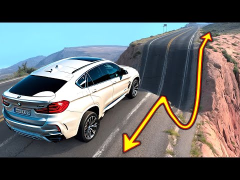Cars vs Giant Dip x Low Pipes x Stairs x Pipes Bridge ▶️ BeamNG Drive