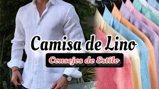 "👔 Como Usar CAMISAS DE LINO con Estilo y Elegancia: Moda Masculina 20