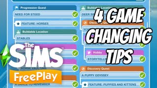 GAME CHANGING Tips to get INSTANTLY Better at the Sims FreePlay
