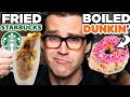 Fried Boiled Food vs. Boiled Fried Food Taste Test Fried Boiled Food vs. Boiled Fried Food Taste Test
