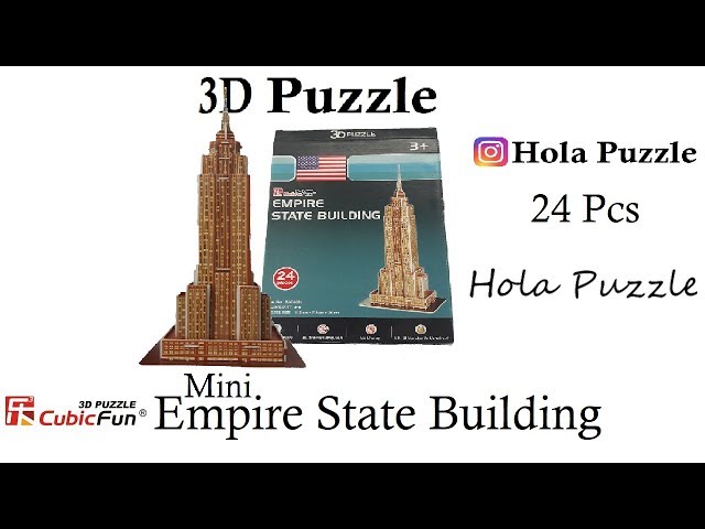 Vídeo relacionado con Cubic Fun - Puzzle 3D Empire State Building (Tachan, S3003h)