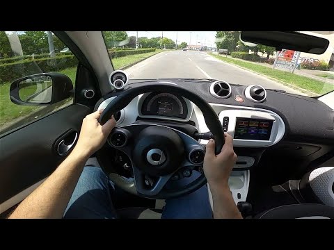 2018 Smart ForTwo (C453) [0.9, 90 HP] POV Test ride #18 CARiNIK