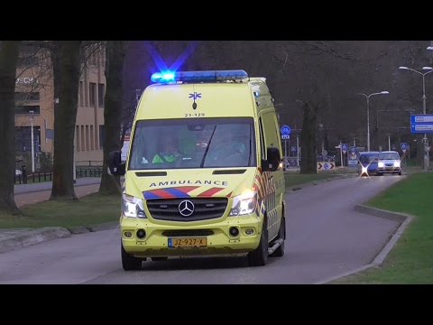 A1 [Nieuwe] Ambulance 21-129 met spoed in Nijmegen