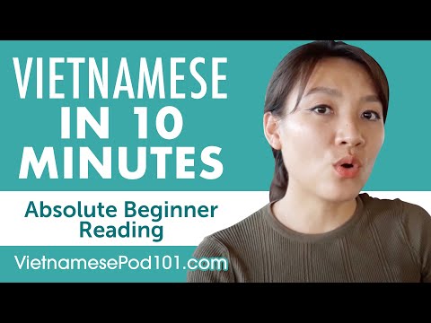 10 Minutes of Vietnamese Reading Comprehension for Absolute Beginners