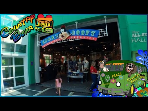 Disney's | All-Star Sports Resort | Loja de presentes Sport Goofy | Tour | 2022