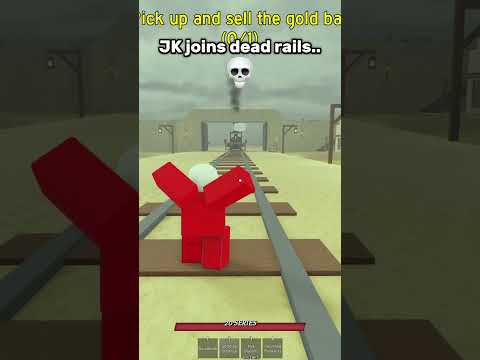 JK Joins DEAD RAILS! 💀💀 | The Strongest Battlegrounds | #thestongestbattlegrounds #roblox #shorts