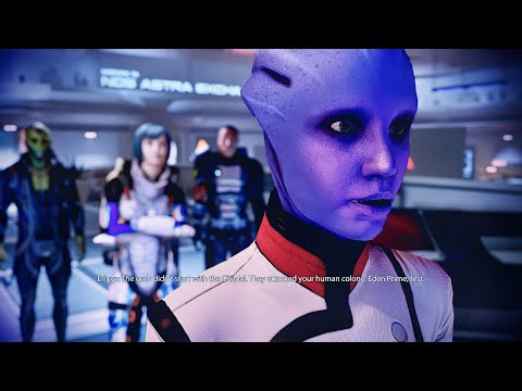 Mass Effect 2 Legendary Edition 69: Liara after Nyxeris, Ilium: Medical Scans. Shiala & Eriniya