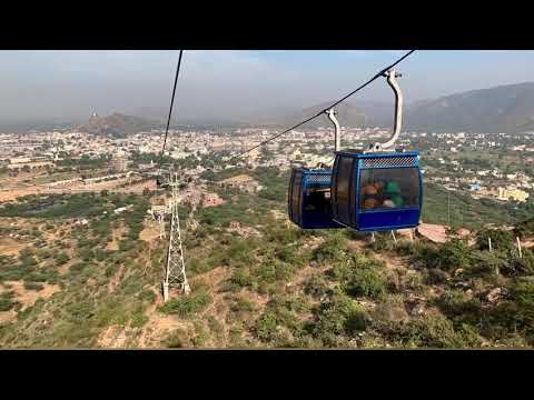 TIME LAPSE- Pushkar Savitri Mata Temple Ropeway