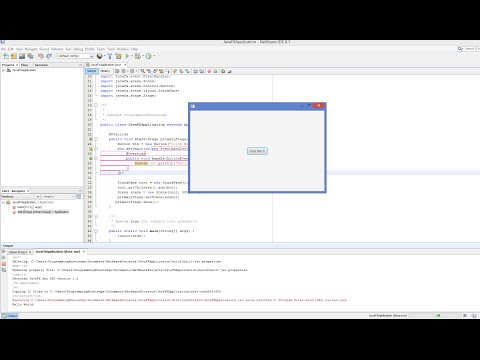 How to Create a JavaFX GUI Application in NetBeans IDE