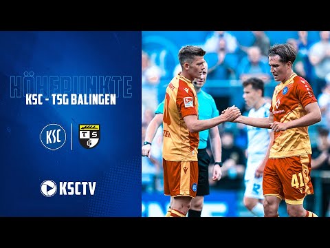 Testspielhöhepunkte KSC - TSG Balingen