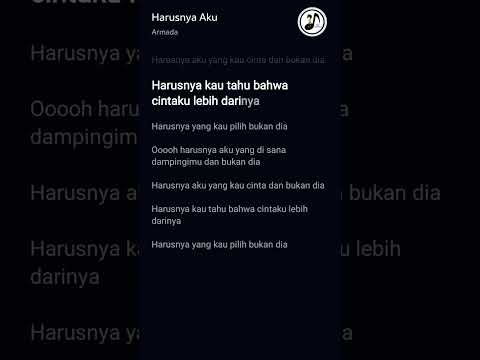 Lirik Lagu : Harusnya Aku - Armada #songs #lirikterjemahan #liriklagu #songlyrics #fyp #fypシ゚
